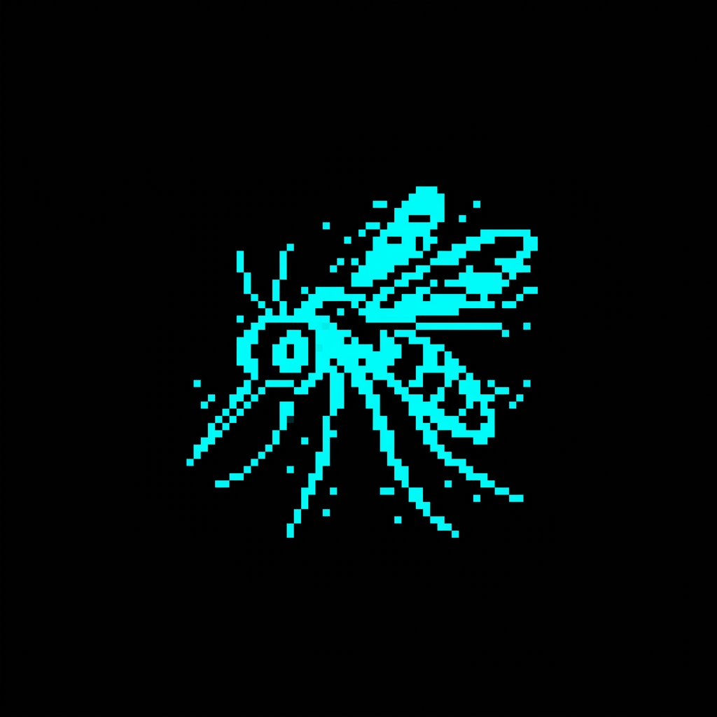 Icono 8-bit Mosquito Caos